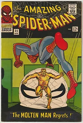 Buy Amazing Spider-Man #35  (Marvel 1963 Series) FN/VFN • 169.95£
