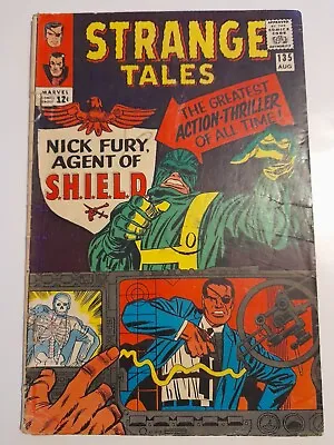 Buy Strange Tales #135 Aug 1965 Good+ 2.5 1st Nick Fury, Agent Of S.H.I.E.L.D. • 74.99£
