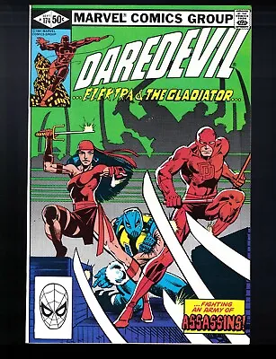 Buy Daredevil #174 Marvel Comics (1981) VF+ 1st App. Of The Hand Frank Miller (W) • 39.96£