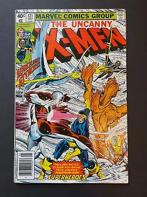 Buy UNCANNY X-MEN #121 ( Marvel 1979) Newsstand Edition, Unpressed, Gemini Mailer • 77.48£
