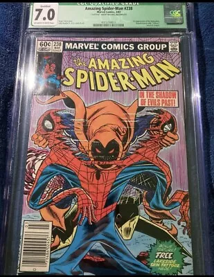 Buy Amazing Spider-Man #238 CGC 7.0 Newsstand ! Green Label No Tattooz 1983 • 158.87£
