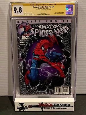 Buy Amazing Spider-Man # V2 # 34 CGC 9.8 Signature Series J Scott Campbell  [GC-6] • 119.92£