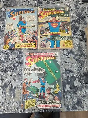 Buy Lot 3 Issues DC Superman 182 183 184 • 23.72£