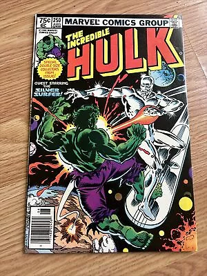 Buy The Incredible Hulk #250 Aug 1980 Fine Silver Surfer Marvel Comics • 19.28£