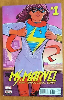 Buy Ms. Marvel #1 - Marvel Comics 1st Print 2016 Series • 6.99£