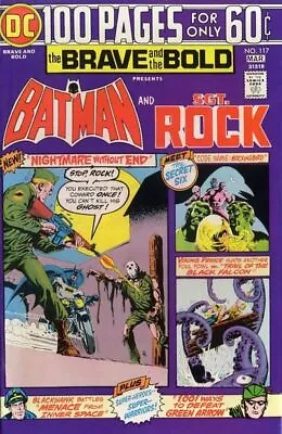 Buy DC Comics The Brave And The Bold Vol 1 #117 1975 5.0 VG/FN • 8.67£