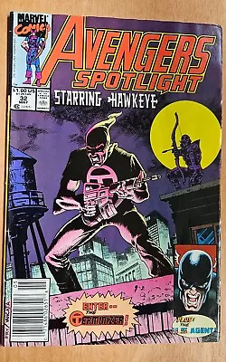 Buy AVENGERS SPOTLIGHT #32, Marvel Comics HAWKEYE, And U.S. AGENT Nm Copper Age • 0.99£