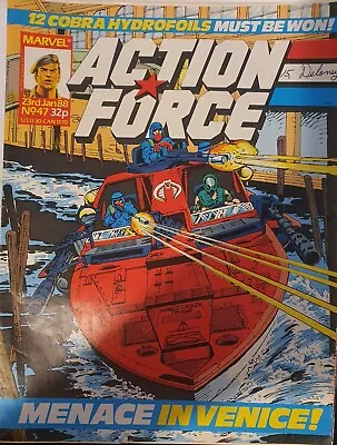 Buy Action Force Comic | #47, Jan 1988 | MARVEL COMICS UK • 14.99£