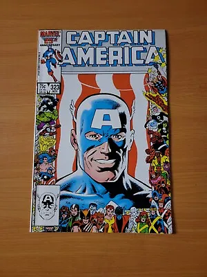Buy Captain America #323 Direct Market Edition ~ NEAR MINT NM ~ 1986 Marvel Comics • 23.78£