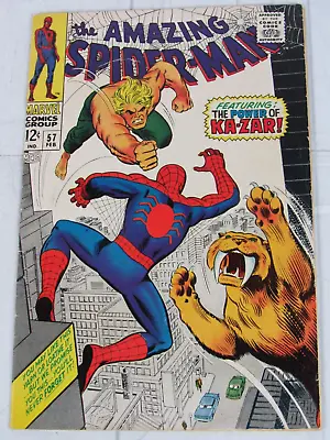 Buy The Amazing Spider-Man #57 Feb. 1968 Marvel Comics • 70.94£