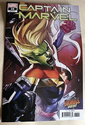 Buy Captain Marvel #38 Segovia Skrull Variant (marvel 2022 1st Print) Comic • 4.50£