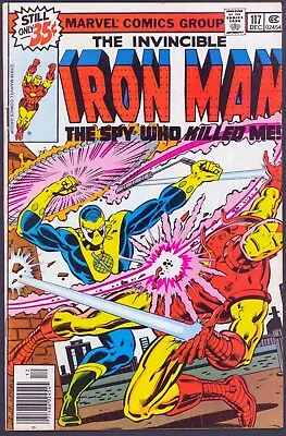 Buy Iron Man 117 VF+ 8.5 Spymaster Marvel 1978 • 12.75£