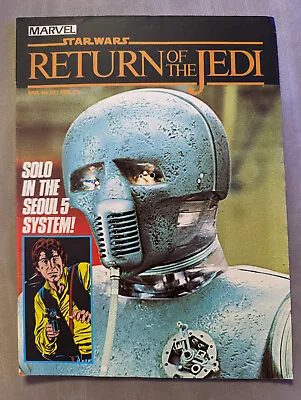Buy Return Of The Jedi No 55 July 4th 1984, Star Wars Weekly UK Marvel Comic • 7.99£