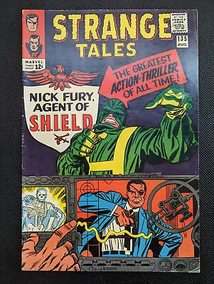 Buy Strange Tales #135 (1965)  1st App HYDRA & SHIELD & NICK FURY As Agent Of SHIELD • 276.60£