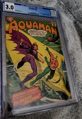Buy Aquaman 29 Cgc 3.0 Off White Pages 1st Ocean Master  • 98.55£