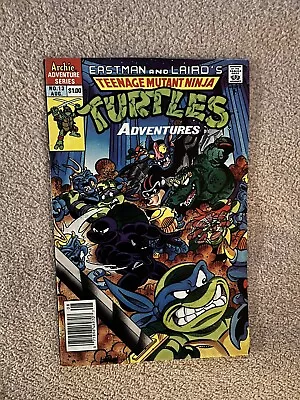 Buy Teenage Mutant Ninja Turtles Adventures #13 (1990, Archie) FN/VF Newsstand • 16.59£
