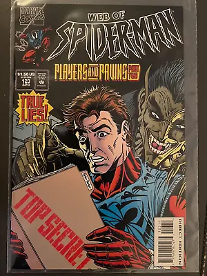 Buy WEB OF SPIDER-MAN Volume One (1985) #123 Marvel Comics Jackal • 4.95£