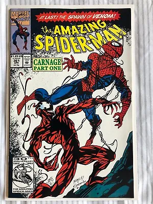 Buy Amazing Spider-Man 361 (1992) 1st Appearance Of Carnage. 1st Print [6.5] • 114.99£