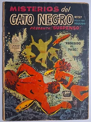 Buy Marvel Tales #156 Diff. Cover Misterios Del Gato Negro #57 La Prensa 1958 RARE!! • 119.29£