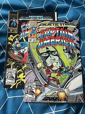 Buy Marvel CAPTAIN AMERICA #400 & #399 Marvel Comics 1992 VF • 7£