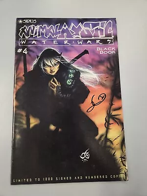 Buy Animal Mystic: Water Wars #4 (1997) Signed Limited To 1000 - Black Book - Dark  • 19.73£
