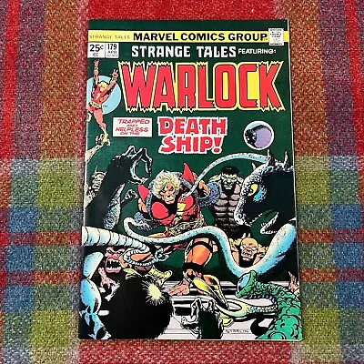 Buy Strange Tales #179 1st Appearance Of Pip The Troll Warlock Marvel 1975 VF+ • 35.62£