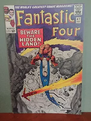 Buy Fantastic Four #47 (1966) 1st Appearance Maximus & Great Refuge, Marvel  5.0 • 47.78£