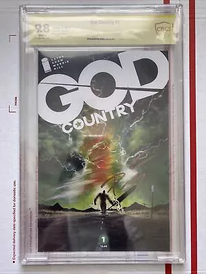 Buy GOD COUNTRY #1🔥🔥CBCS 9.8 Sig Signed! Optioned By Cates, Legendary! Cvr A • 197.08£