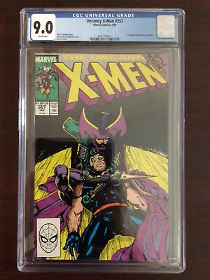 Buy CGC 9.0 Uncanny X-Men 257 First Jubilee In Costume White Pages • 39.98£