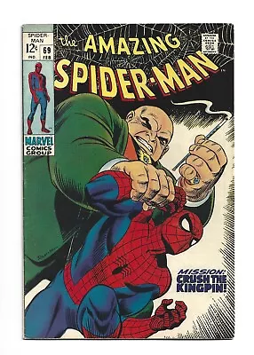 Buy Amazing Spider-man #69, VF 8.0, Kingpin • 143.49£