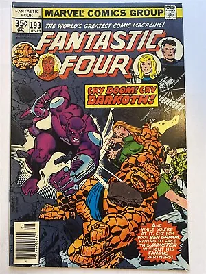 Buy FANTASTIC FOUR #193 Cents Marvel Comics 1978 NM • 6.49£
