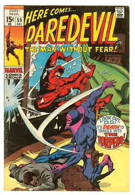 Buy Daredevil #59 6.0 // 1st Appearance & Death Of Torpedo Marvel Comics 1969 • 30.75£
