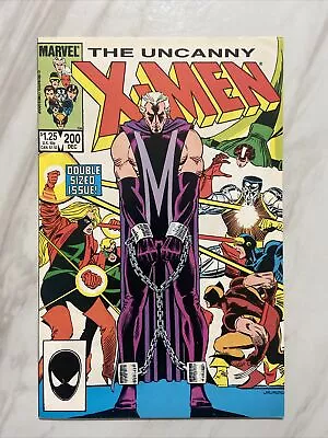 Buy Uncanny X-Men #200 (1985) VF+ Magneto Becomes Headmaster ‘97 🔑🔥 • 7.08£