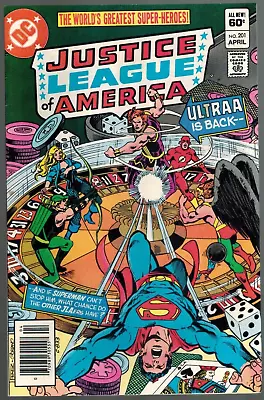 Buy Justice League Of America 203  JLA Vs The Royal Flush Gang  VF-  1982 DC Comic • 3.16£