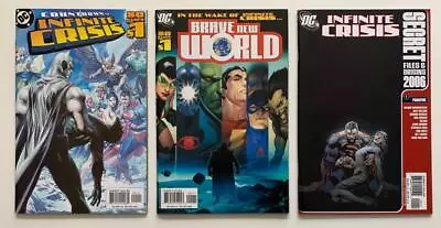 Buy Infinite Crisis 3 X One Shots (DC 2005) 3 X VF/NM Condition Issues • 9.38£