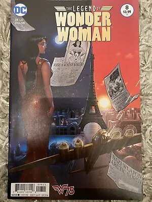 Buy THE LEGEND OF WONDER WOMAN #8 DC Comics 2016 NM 1st Print • 2.95£