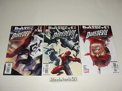 Buy Daredevil #113 114 & 115 Comic Lot Marvel 2009 2nd Series Lady Bullseye Brubaker • 15.98£