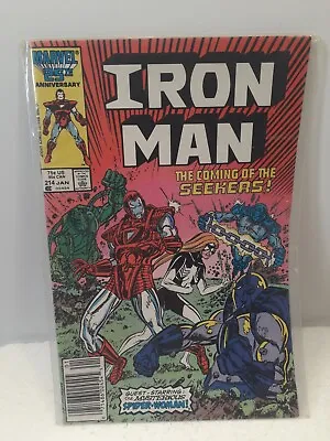 Buy IRON MAN #214 Comic Book 1987 Marvel • 9.50£