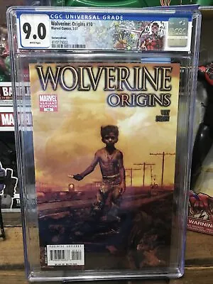 Buy Wolverine: Origins 10 Cgc 9.0 Variant Custom Label First Appearance Of Daken • 38.63£