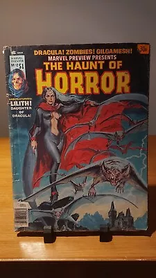 Buy Bronze Age - MARVEL PREVIEW #12-  HAUNT OF HORROR - 1977 - 1st Lilith/Kaluta FN • 15£