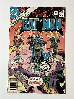 Buy Batman # 321  - DC Comics March 1980 - Len Wein - Joker Birthday Cover • 28.46£