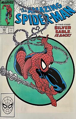 Buy Amazing Spider-man (#301) (1988) 1st Print Cvr Silver Sable Key Iconic Mcfarlane • 35.98£