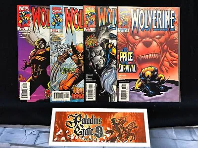 Buy Wolverine #127 - 130 NM Set (Marvel 1998) White Ghost & Bloodscream! • 18.38£