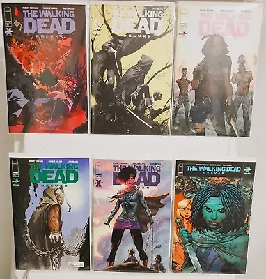 Buy The WALKING DEAD Deluxe #19 1st Michonne In Color Lot Of 6 Variants Image Comics • 31.97£