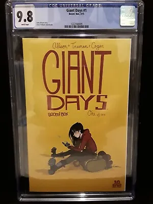 Buy CGC 9.8 Giant Days # 1 1st Print BOOM! Studios John Allison 2015 RARE SCARCE HTF • 99.90£