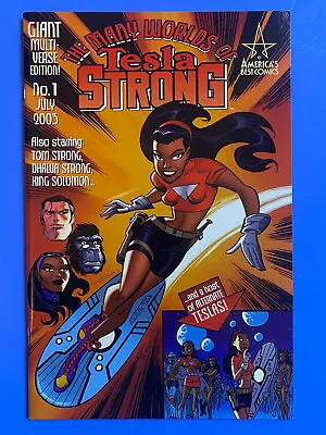 Buy Many Worlds Of Telsa Strong #1 America's Best Comics Bruce Timm Variant Nm+ 9.6 • 41.95£