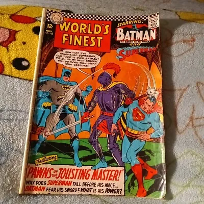 Buy 1966 DC World’s Finest #162 Batman Superman Pawns Of The Jousting Master  • 14.26£