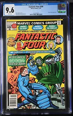 Buy Fantastic Four #200 - Cgc 9.6 - Wp - Nm+ Doctor Doom Jack Kirby Cover • 100.31£