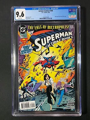 Buy Action Comics #700 CGC 9.6 (1994) - Superman - Anniversary Issue • 55.71£