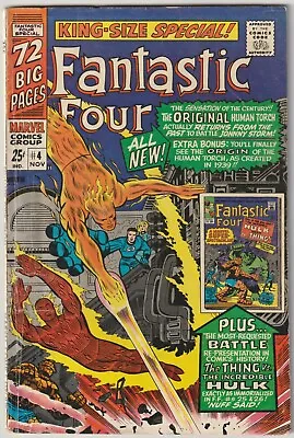 Buy Fantastic Four Annual #4  (Marvel 1966) VG/FN • 39.95£